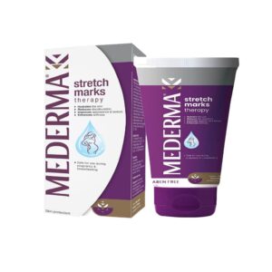 mederma stretch marks therapy packaging box with tube