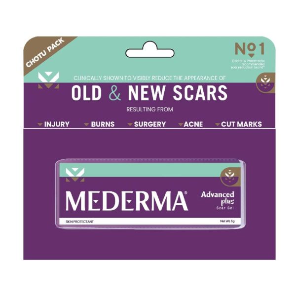 mederma cream packaging box