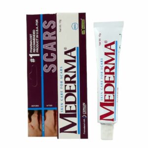 mederma scar cream packaging box