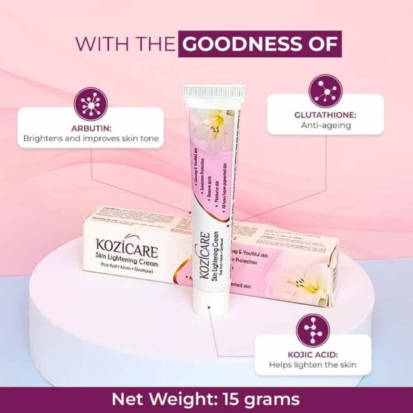 Kozicare Skin Lightening Cream for Brightening and Hydration