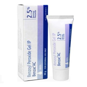 Benzac AC 2.5% Gel for acne treatment