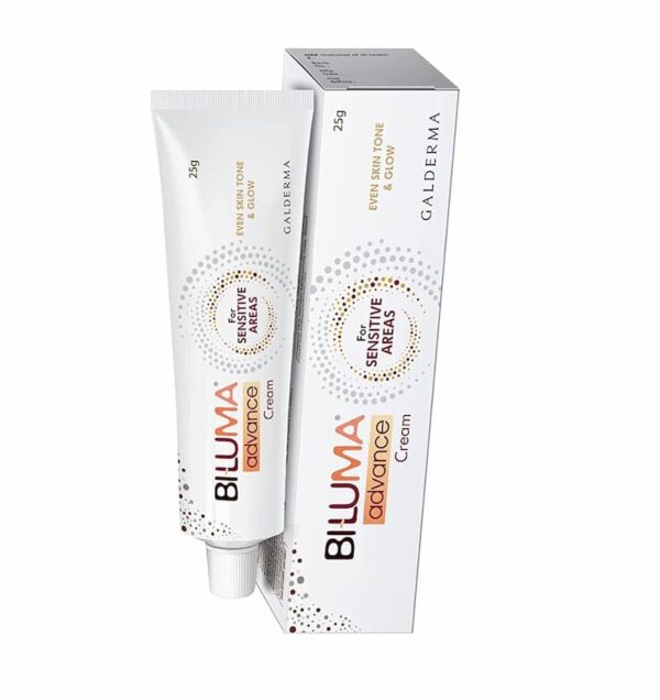 Biluma Advance Cream for Sensitive Areas - Reduces Dark Spots