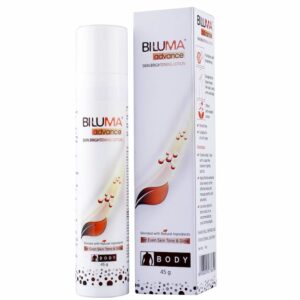 Biluma Advance Skin Brightening Body Lotion bottle.