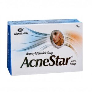 Acnestar 2.5% Benzoyl Peroxide Soap for Acne-Prone Skin.