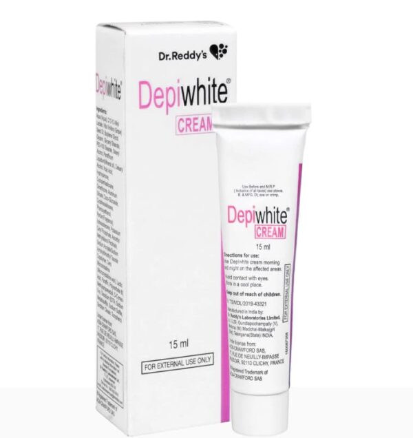 Depiwhite Cream for glowing skin and hyperpigmentation.