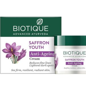 Restore youthful glow with Biotique Saffron Cream