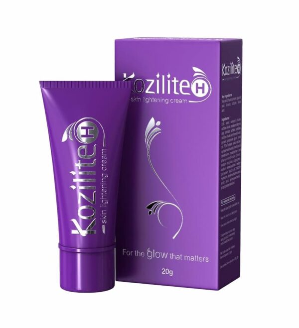 Kozilite H Skin Lightening Cream Bottle with box