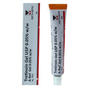 A Ret Gel 0.05% product tube