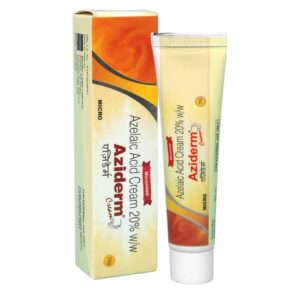 aziderm cream with box